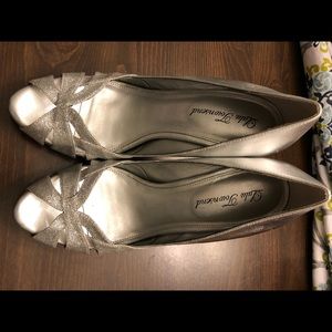 Silver heels